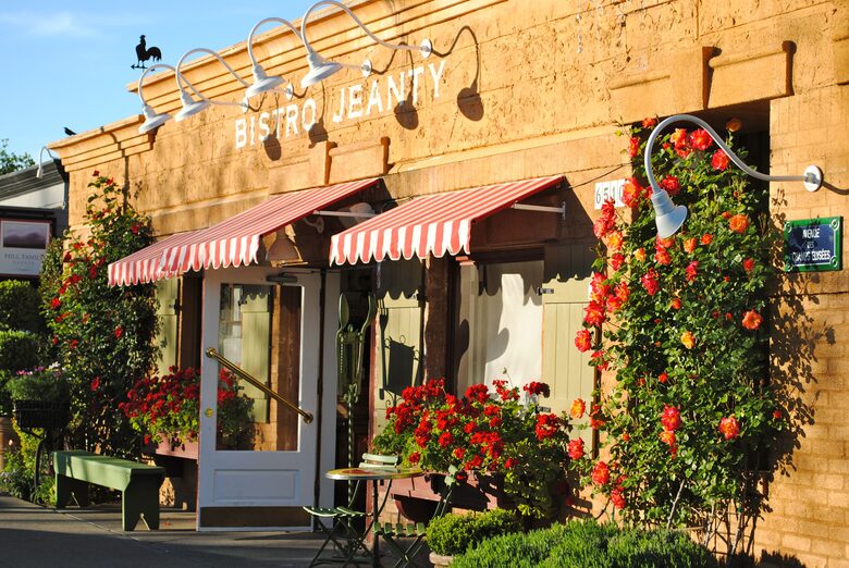 Bistro Jeanty, one of many Michelin star restaurants in town