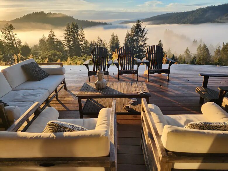 Gorgeous View Above the Trees - Boulder Creek, California