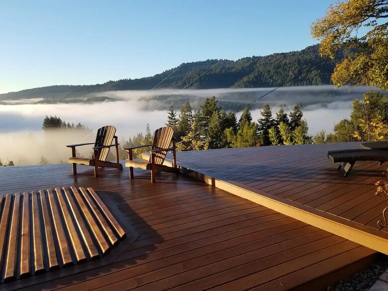 Gorgeous View Above the Trees - Boulder Creek, California