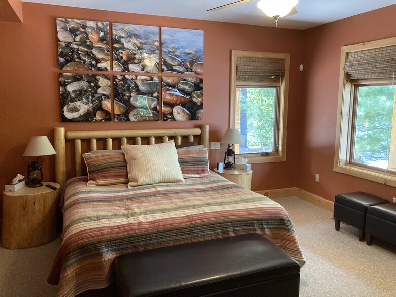Master bedroom on main floor