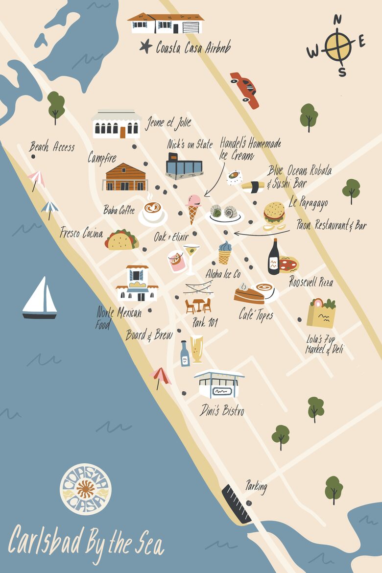 Coasta Casa by the Sea - Carlsbad, California