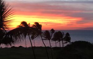 Sunsets from the lanai