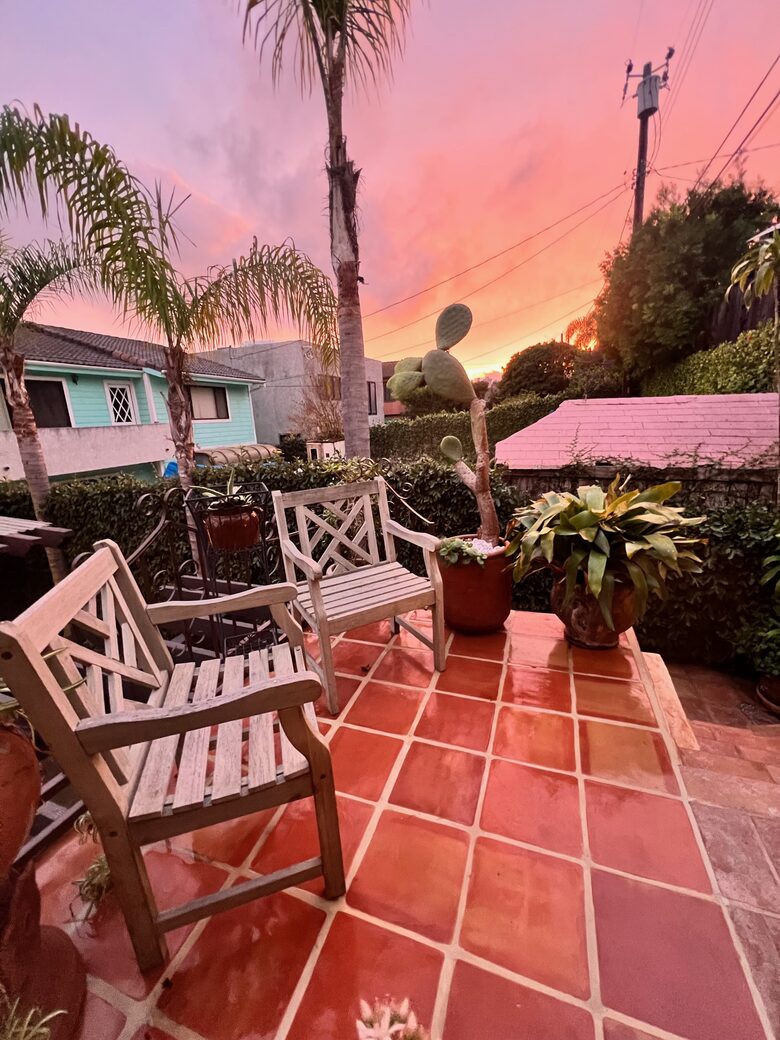 Terrace Sunset