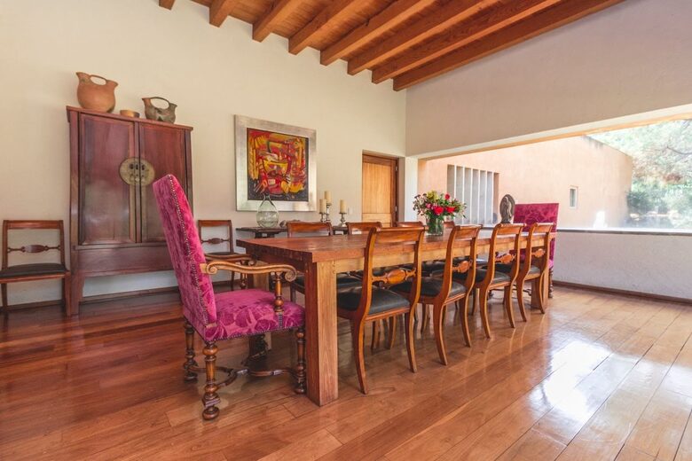 inside dining room