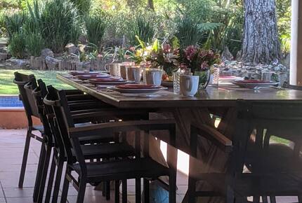 outdoor dining room