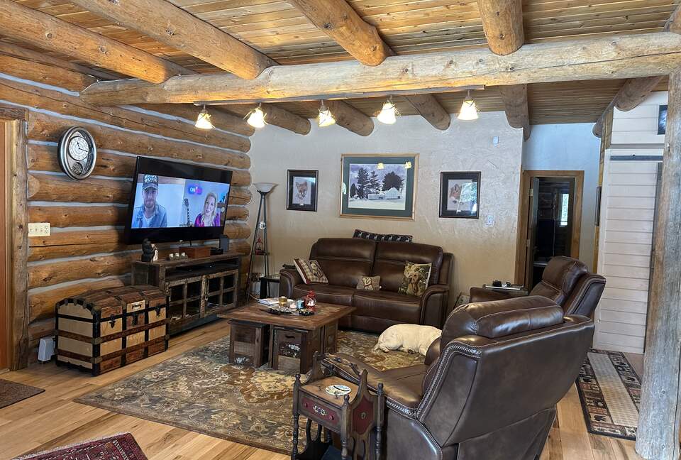 Large Log Home on a Private Acre with a Pond - Breckenridge, Colorado