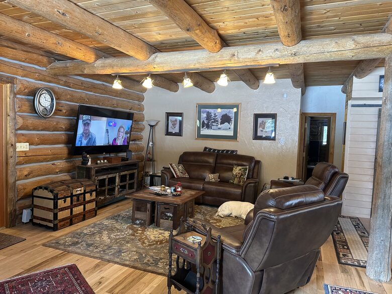 Large Log Home on a Private Acre with a Pond - Breckenridge, Colorado