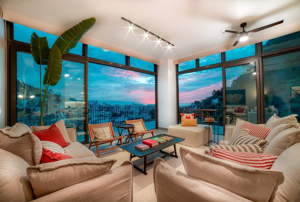 Stunning Riverfront Penthouse with Ocean views - Puerto Vallarta, Mexico
