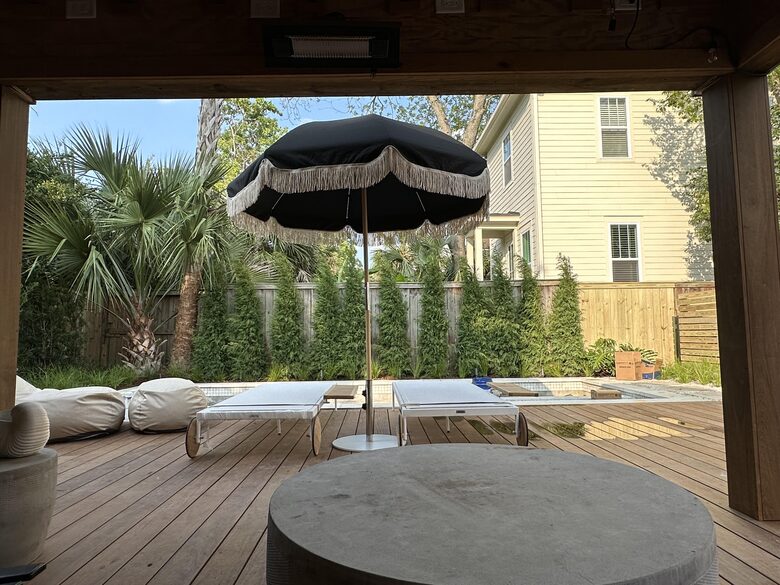 Luxe Downtown Oasis with Pool & Outdoor Living Room - Charleston, South Carolina