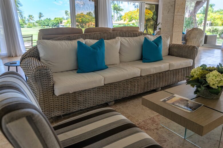 Tres Palmas Villa with gorgeous golf, lake & ocean horizon views - Casa de Campo, Dominican Republic