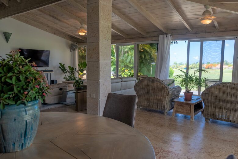 Tres Palmas Villa with gorgeous golf, lake & ocean horizon views - Casa de Campo, Dominican Republic