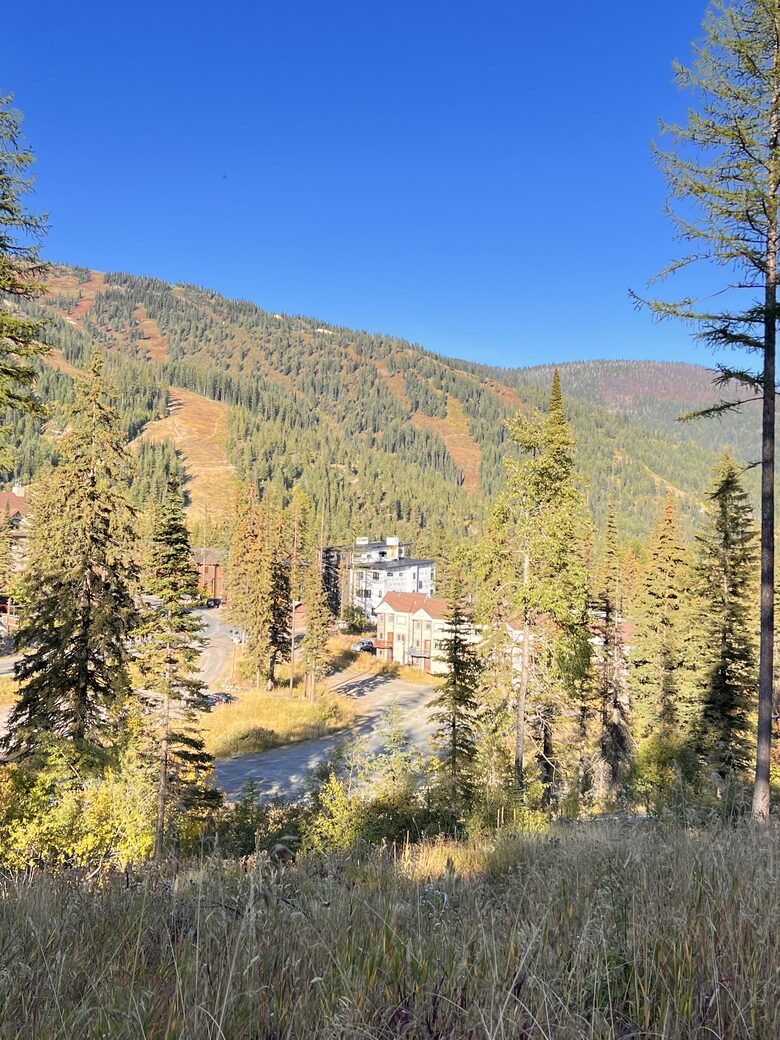 Fall in Whitefish (our unit is in the back)