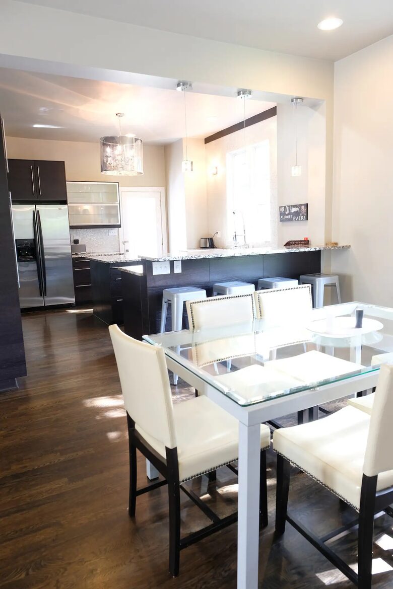 Dining area