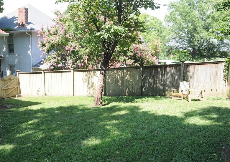Backyard exterior