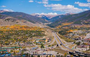 Modern Hideaway with Patio Overlooking the Blue River - Silverthorne, Colorado