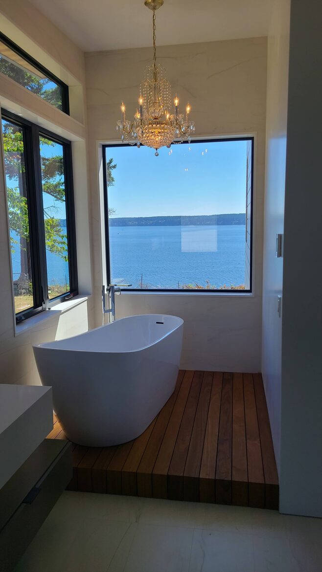 Modern Cabin by the Sea - Camano Island, Washington
