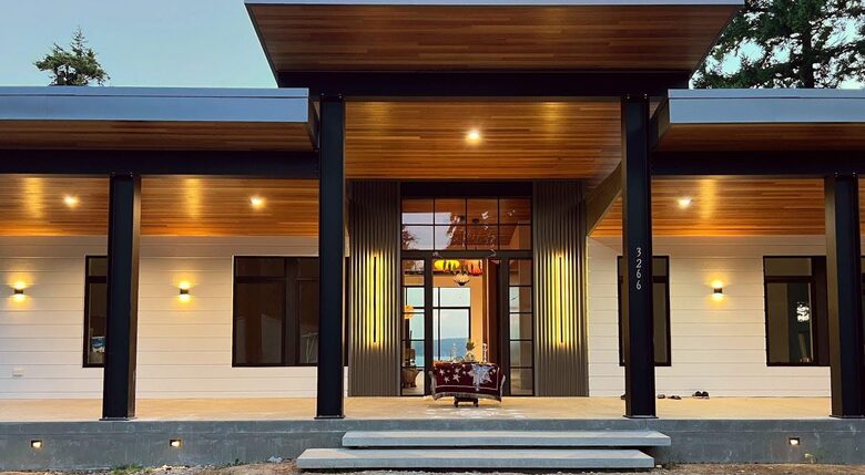 Modern Cabin by the Sea - Camano Island, Washington