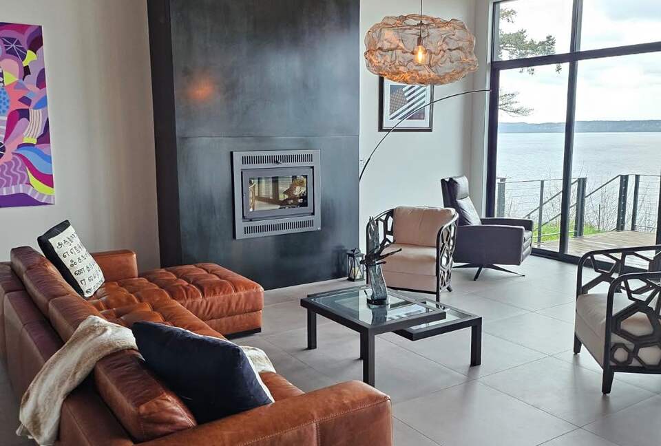Modern Cabin by the Sea - Camano Island, Washington