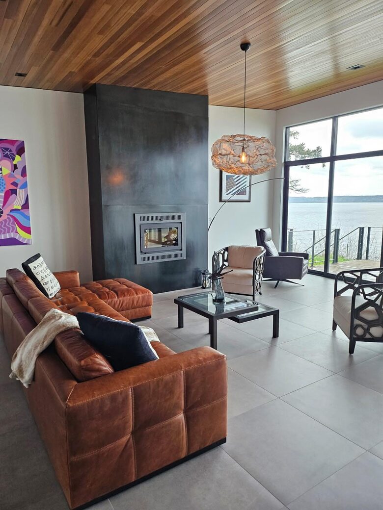 Modern Cabin by the Sea - Camano Island, Washington