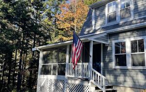 Modern Cottage on a Wooded Lot with Beach Access - New Harbor, Maine