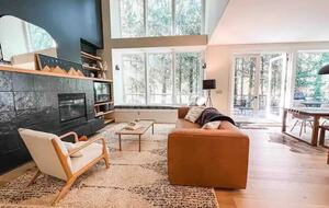 Modern Mt Hood Riverfront Cabin - Rhododendron, Oregon