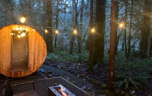 Modern Mt Hood Riverfront Cabin - Rhododendron, Oregon