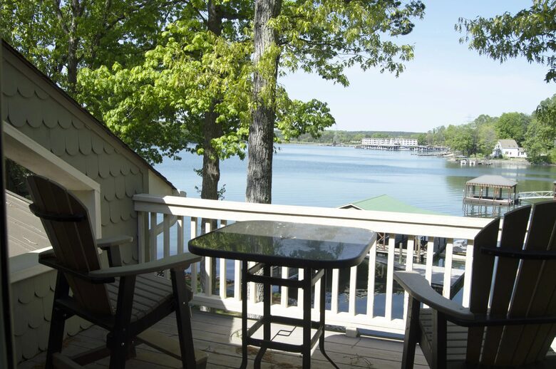 Deck off of Master bedroom