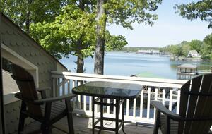 Deck off of Master bedroom