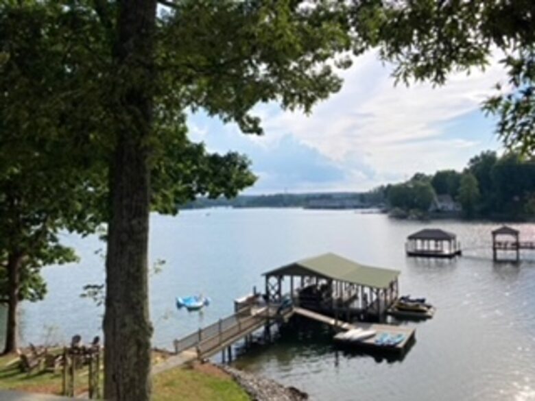 beautiful day at the lake