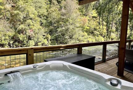Stunning Riverside Retreat - Ellijay, Georgia