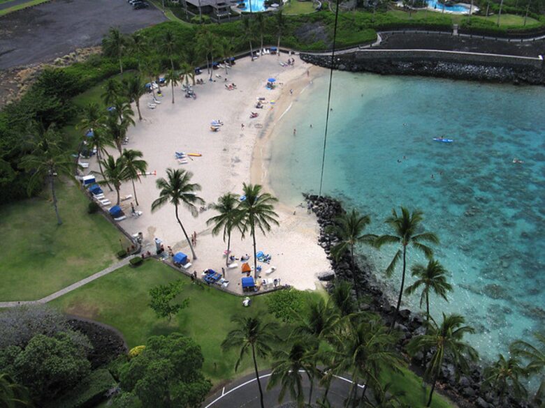 Mauna Lani Beach Private Beach Club included with stay