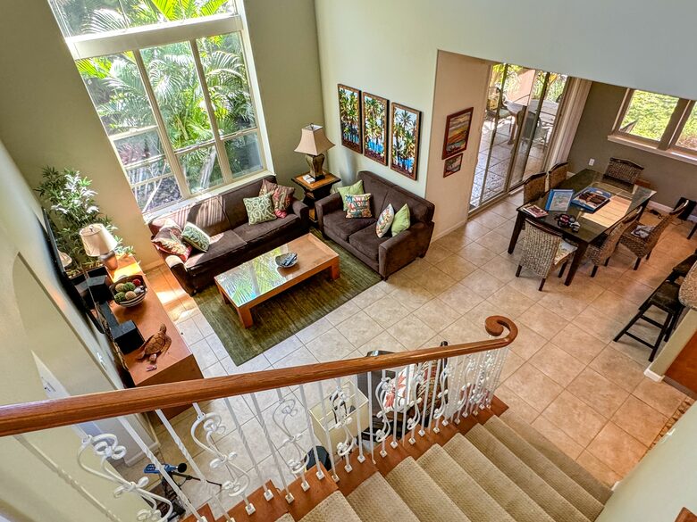 Spacious living area