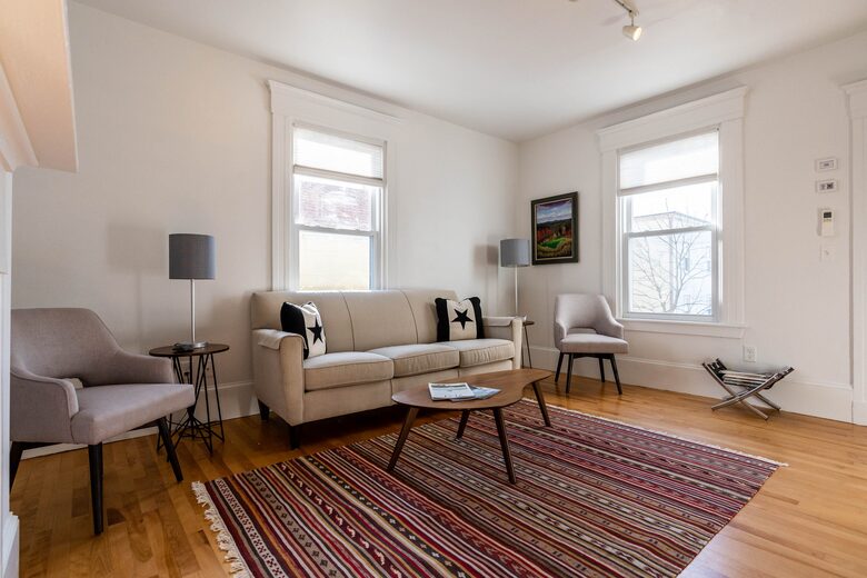 Quiet, Modern Apartment with Parking & Harbor Views - Portland, Maine
