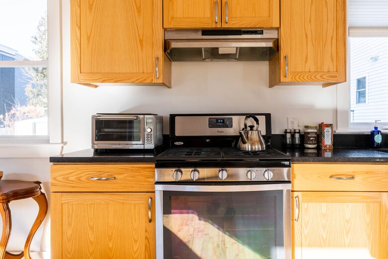 Quiet, Modern Apartment with Parking & Harbor Views - Portland, Maine