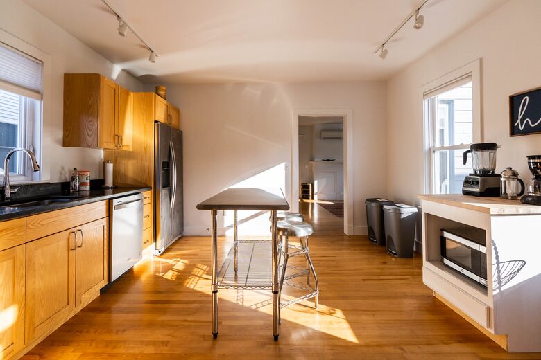 Quiet, Modern Apartment with Parking & Harbor Views - Portland, Maine