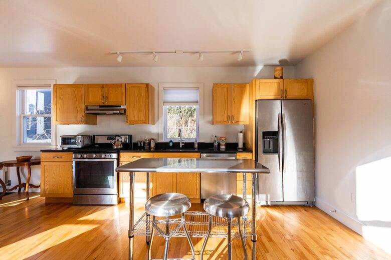 Quiet, Modern Apartment with Parking & Harbor Views - Portland, Maine