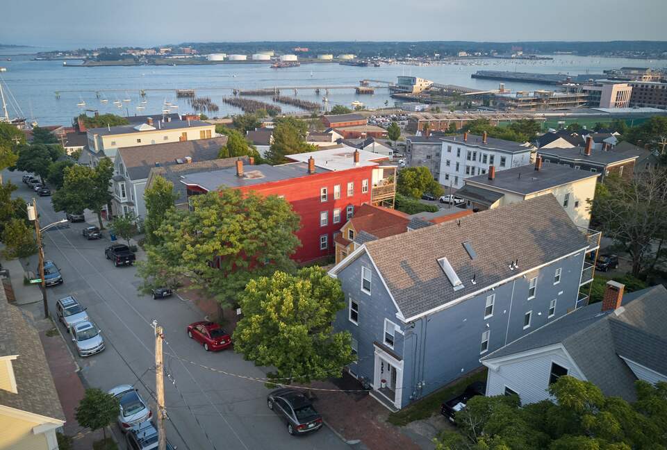 Quiet, Modern Apartment with Parking & Harbor Views - Portland, Maine