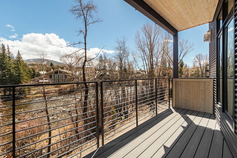 Modern Hideaway with Patio Overlooking the Blue River - Silverthorne, Colorado