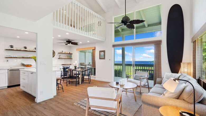 Hale Makai, Spectacular Ocean & Golf Views - Princeville, Hawaii
