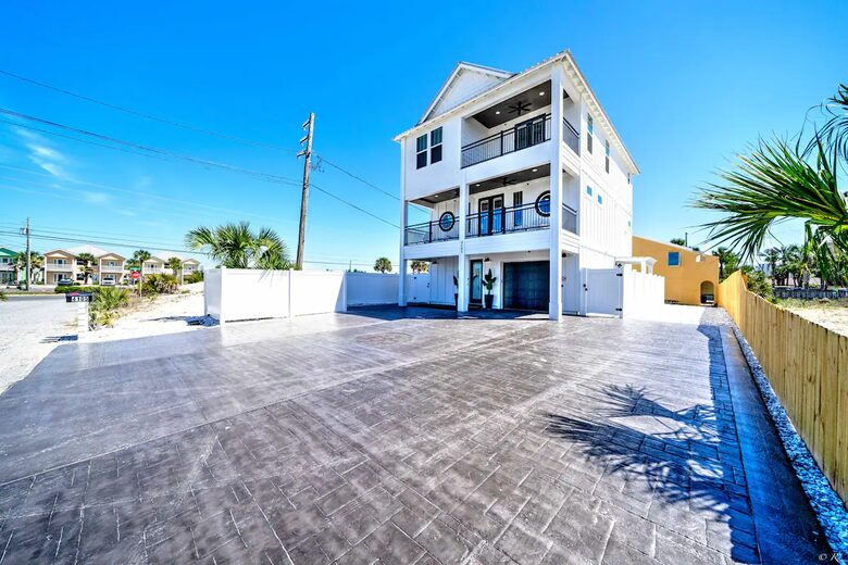 Modern, Luxury Beach Home Steps to the White Sandy Beaches! - Panama City Beach, Florida