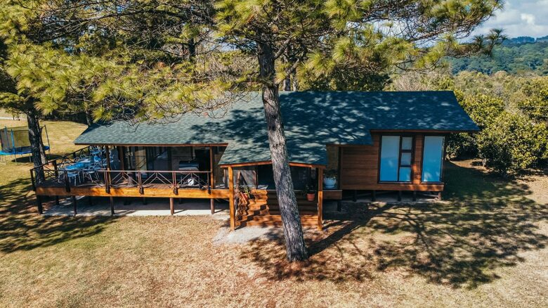 Drone Picture of Cabin