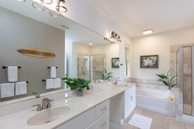 Master bathroom
