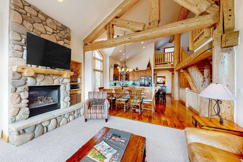 Beautiful log home