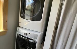 Stackable washer and dryer