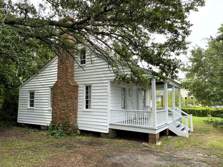One of historic houses on Beaufort Historic Association grounds