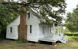 One of historic houses on Beaufort Historic Association grounds