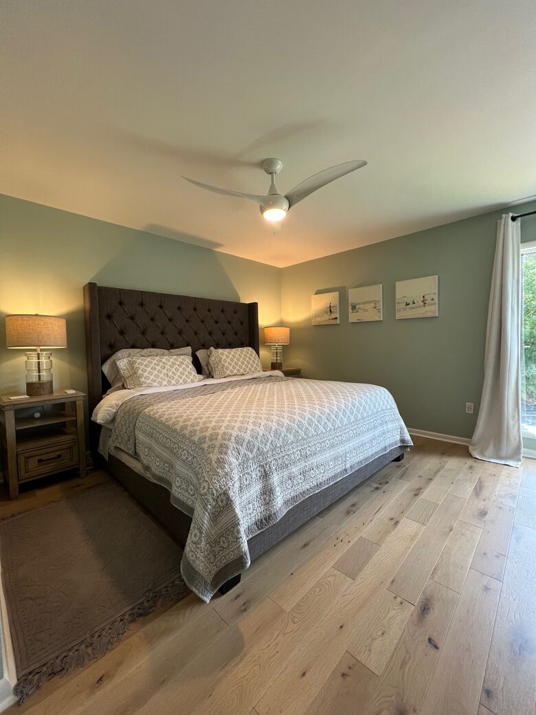 Primary bedroom on main level