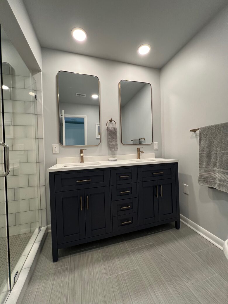 Primary bathroom on main floor