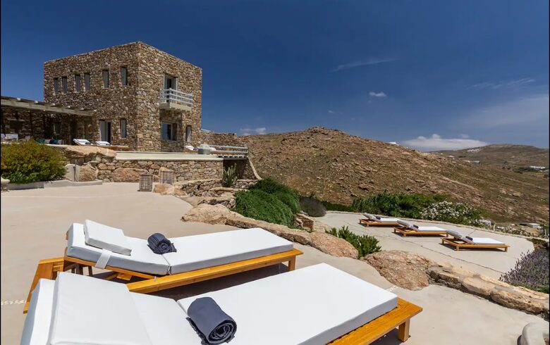 Rocky Retreat Villa - Agrari, Mykonos, Greece