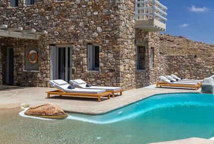Rocky Retreat Villa - Agrari, Mykonos, Greece